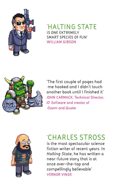 Halting State Charles Stross 9781841496658 [USED COPY]