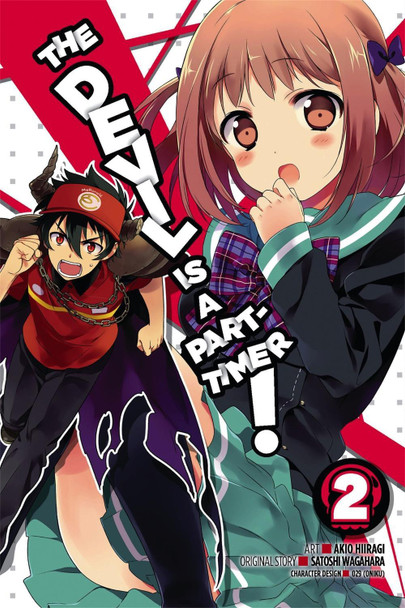 The Devil Is a Part-Timer!, Vol. 2 (manga) Satoshi Wagahara 9780316385077