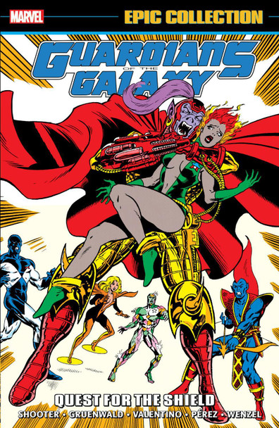 GUARDIANS OF THE GALAXY EPIC COLLECTION: QUEST FOR THE SHIELD by Jim Shooter