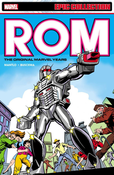 ROM EPIC COLLECTION: THE ORIGINAL MARVEL YEARS VOL. 1 by Bill Mantlo