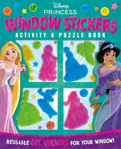 Disney Princess: Window Stickers Activity & Puzzle Book by Walt Disney