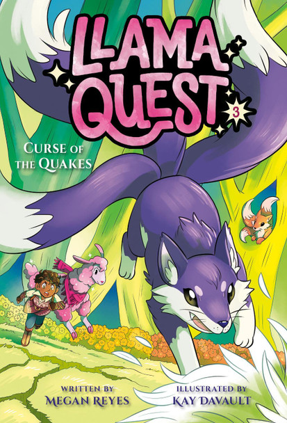 Llama Quest #3: Curse of the Quakes Megan Reyes 9780593808610