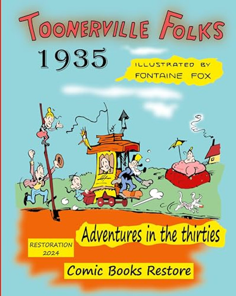 Toonerville Folks, year 1935 by Comic Books Restore