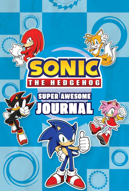 Sonic the Hedgehog Super Awesome Journal Ian Flynn 9798886639179