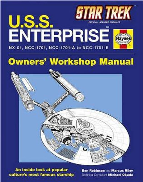 Star Trek: U.S.S Enterprise: Haynes Manual Ben   Riley Robinson (MARCUS) 9781451621297