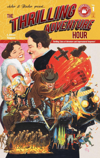 The Thrilling Adventure Hour Ben Acker 9781936393961