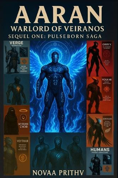 Aaran: Warlord of Veiranos: Sequel One: Pulseborn Saga - Post-Apocalyptic Intergalactic War Novel Novaa Saran 9798293973293