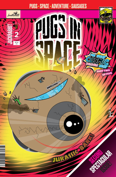 Pugs in Space (Jurassic Bark) Jason Measures 9781068491047