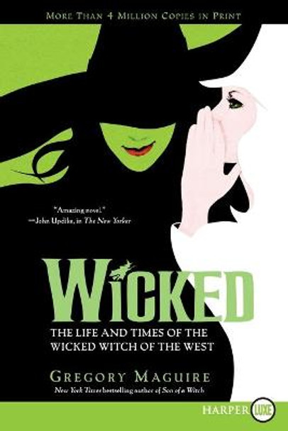 Wicked Large Print Gregory Maguire 9780061649424