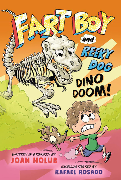 Fart Boy and Reeky Dog: Dino Doom! Joan Holub 9780593434345