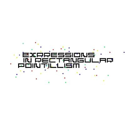 Expressions In Rectangular Pointillism Studio Momo 9781312273160