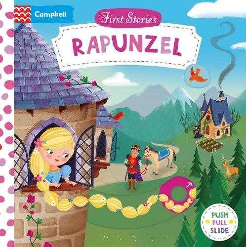 Rapunzel: A Push, Pull, Slide Book Freelance Illustrator Dan Taylor 9781035083282