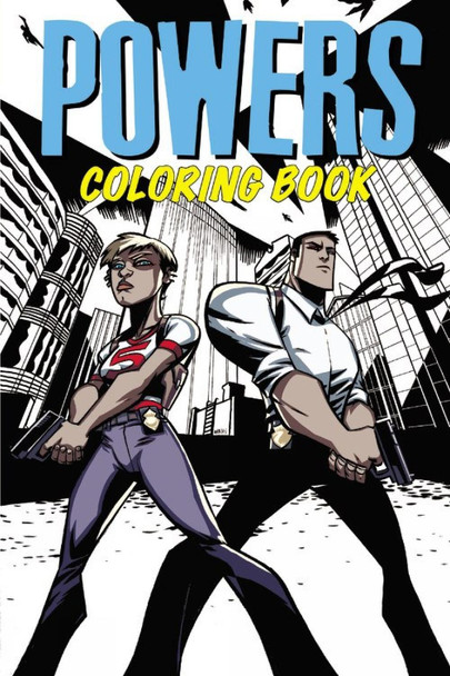 Powers Coloring Book Michael Avon Oeming 9781302905170