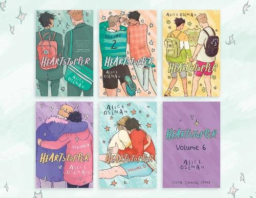 Heartstopper #1-6 Box Set Alice Oseman 9781546184690
