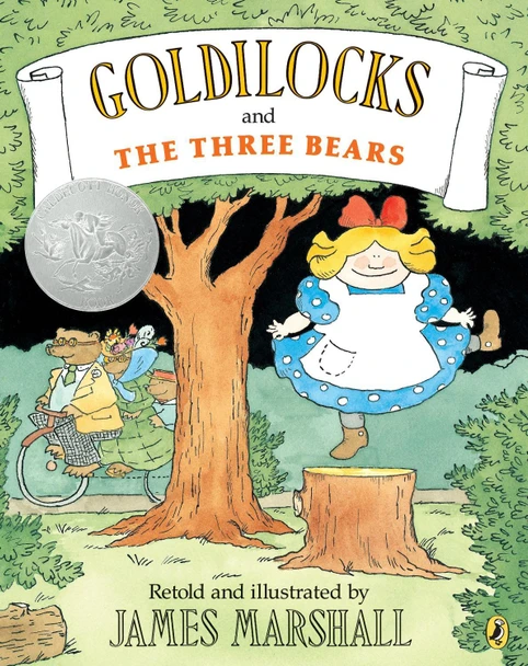 Goldilocks and the Three Bears James Marshall 9780140563665