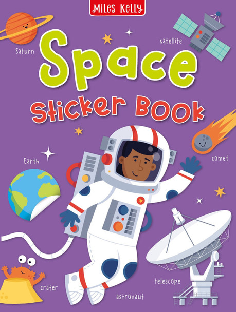 Space Sticker Book Miles Kelly 9781789899726