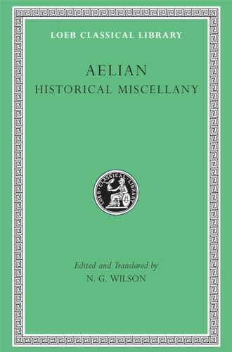 Historical Miscellany Aelian 9780674995352