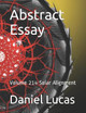Abstract Essay: Volume 214 Solar Alignment Daniel Lucas 9798580732152