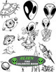 Alien the Coloring Book: Amazing kids Coloring Book with Fun Easy and Relaxing Coloring Pages Alien Inspired Scenes and Designs for Stress. Harry Redmond 9798585396175
