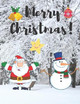 Merry christmas: Merry christmas merry christmas coloring book for kids. boys and girls. Green 9798577454029