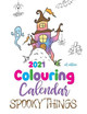 2021 Colouring Calendar Spooky Things (UK Edition) by Gumdrop Press