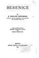 Berenice E Phillips Oppenheim 9781534902527