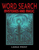 Word Search Mysteries and Magic Large Print by Kl Lee Press