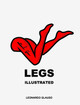 Legs. Illustrated. Leonardo Glauso by Leonardo Glauso