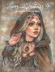 Fairy and Fantasy 4 Grayscale Coloring Book by Christine Karron