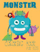 Monster Coloring Book for Kids by Dr Sickoz