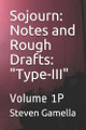 Sojourn: Notes and Rough Drafts: "Type-III" Volume 1P Steven Gamella 9798589056273