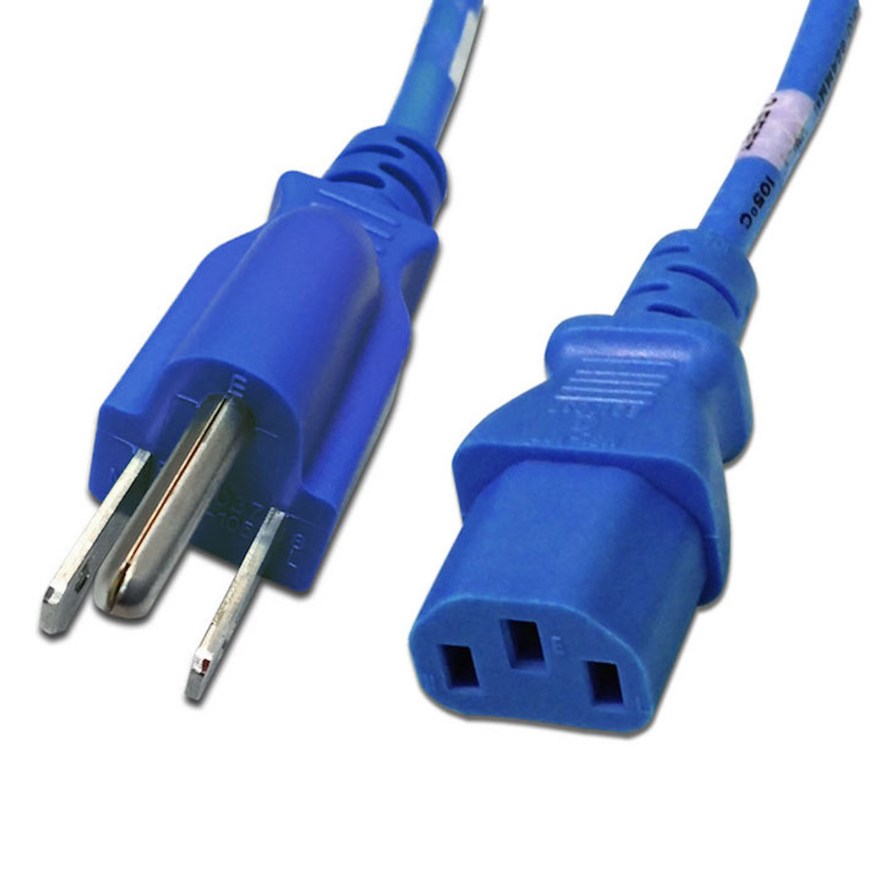 NEMA 5-15P to IEC320 C13 Power Cord