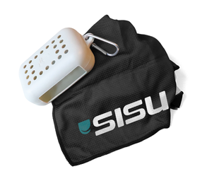SISU Cooling Towel with Gray Case