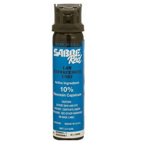 SABRE RED MK4 CROSSFIRE FOAM OC PEPPER SPRAY - LC Action Police Supply