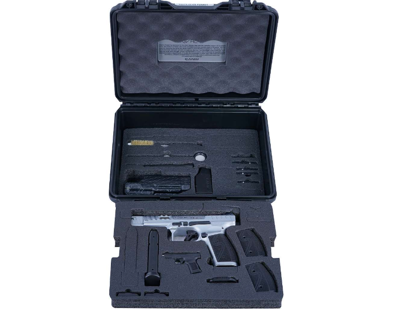 CANIK SFX RIVAL-S CHROME STEEL FRAME OPTIC READY PISTOL 5.0