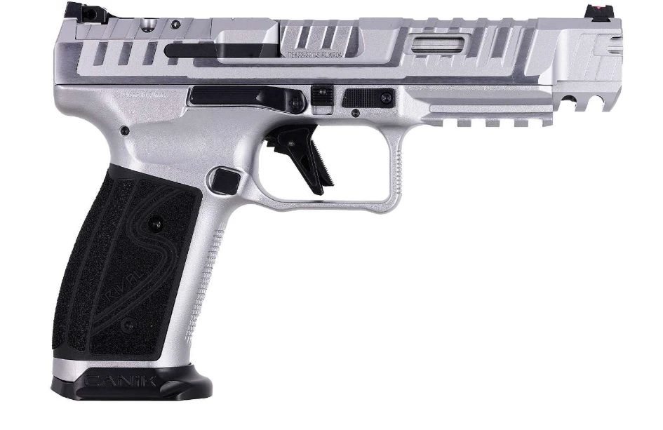 CANIK SFX RIVAL-S CHROME STEEL FRAME OPTIC READY PISTOL 5.0