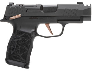 SIG SAUER P365XL ROSE COMP 9MM PISTOL 3.1" NIGHT SIGHTS MANUAL SAFETY (2) 12RD SIG SAUER P365XL ROSE COMP 9MM PISTOL 3.1" NIGHT SIGHTS MANUAL SAFETY (2) 12RD
