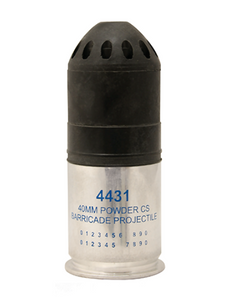 CTS 4431 40MM CS INDOOR POWDER BARRICADE SPIN STABILIZED CTS 4431 40MM CS INDOOR POWDER BARRICADE SPIN STABILIZED