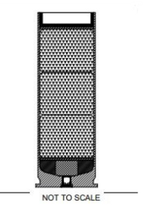 CTS 4555R 40MM MULTI 2 RUBBER BATON SMOKELESS 4.8" LONG CTS 4555R 40MM MULTI 2 RUBBER BATON SMOKELESS 4.8" LONG