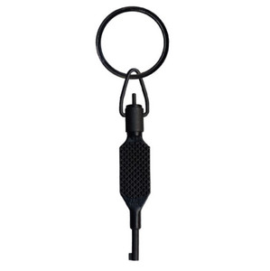 ZAK TOOL ZT9P PLASTIC FLAT KNURL SWIVEL CUFF KEY BLACK ZAK TOOL ZT9P PLASTIC FLAT KNURL SWIVEL CUFF KEY BLACK