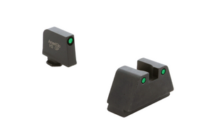 AMERIGLO 3XL SUPPRESSOR HEIGHT TRITIUM NIGHT SIGHTS FOR GLOCK MOS, FRONT=BLACK / REAR=BLACK AMERIGLO 3XL SUPPRESSOR HEIGHT TRITIUM NIGHT SIGHTS FOR GLOCK MOS, FRONT=BLACK / REAR=BLACK