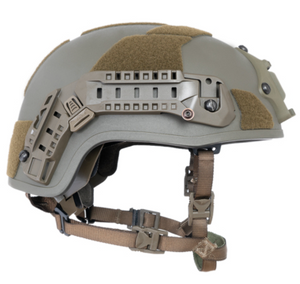 BUSCH PROTECTIVE AMP-1TP, ACH IIIA+ BALLISTIC HELMET W/ PADDED BAG