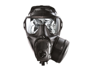 AVON PROTECTION FM53 RESPIRATOR TWINPORT GAS MASK ASSEMBLY AVON PROTECTION FM53 RESPIRATOR TWINPORT GAS MASK ASSEMBLY