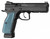 CZ SHADOW 2 PISTOL 9MM OPTIC READY BLUE GRIP 4.89" (3) 19RD