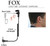 EAR PHONE CONNECTION FOX CT RADIO WIRE EARPIECE 3.5MM EAR PHONE CONNECTION FOX CT RADIO WIRE EARPIECE 3.5MM