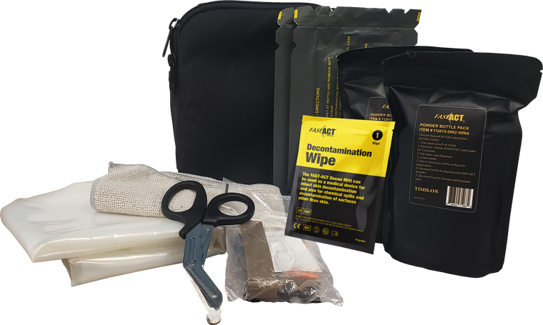 FG015-0010-00NA-1 FAST-ACT IDK INDIVIDUAL DECONTAMINATION KIT