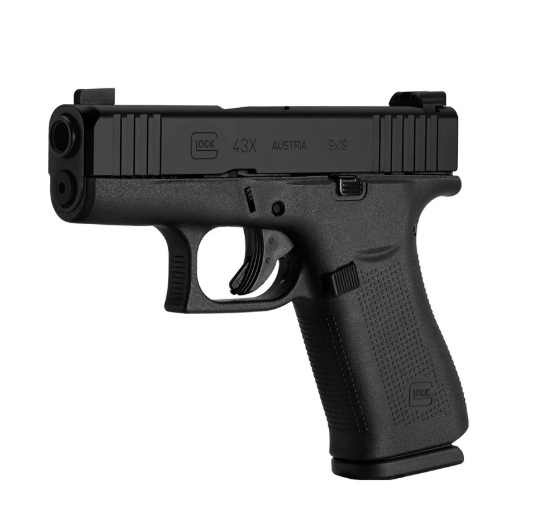 USED GLOCK G43X 9MM PISTOL - AGENCY TRADE-IN