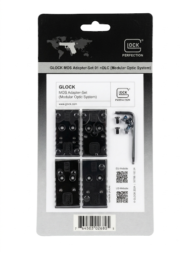 GLOCK MOS Adapter-Set 01 nDLC – Gen5 MOS Optics Plates (G17/G19/G34/G45)