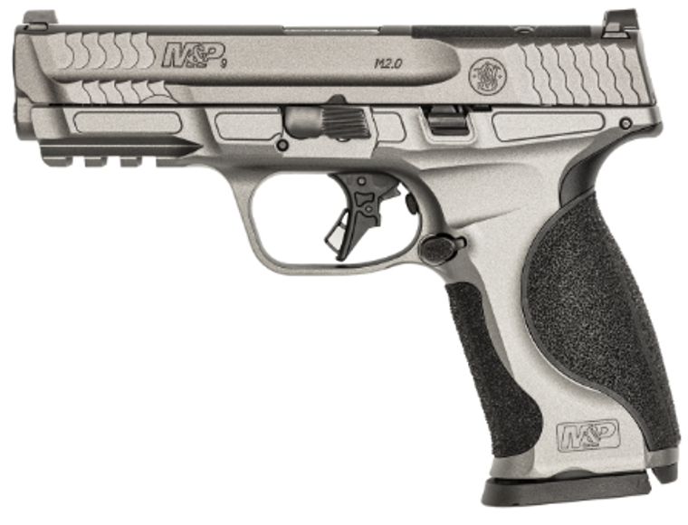 SMITH & WESSON S&W M&P9 M2.0 9MM GRAY METAL FRAME OPTIC READY 4.25" (3) 17RD NO THUMB SAFETY