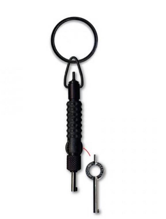 ZAK TOOL ZT15 EXTENSION TOOL W/ CUFF KEY SWIVEL BLACK